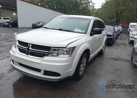 2017 Dodge Journey Se из США, поврежденный, VIN 3C4PDCABXHT676653